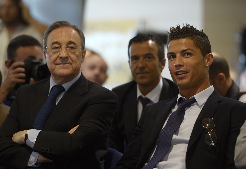 Florentino Pérez niega que el Madrid pidiera un crédito para pagar a Bale