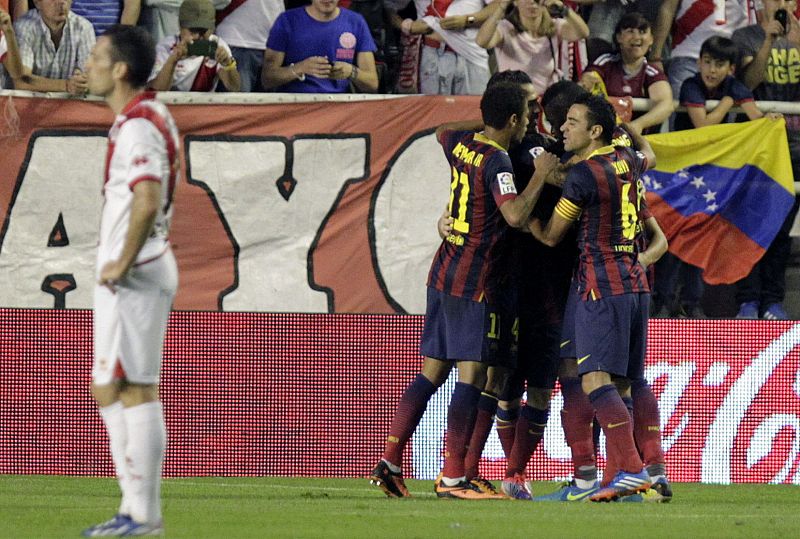 El Barça consolida su liderato con una goleada ante el Rayo Vallecano