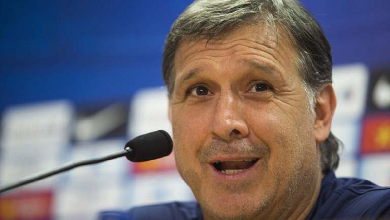 Martino: "Cuando hay tres jugadores de selección, hay que rotar"
