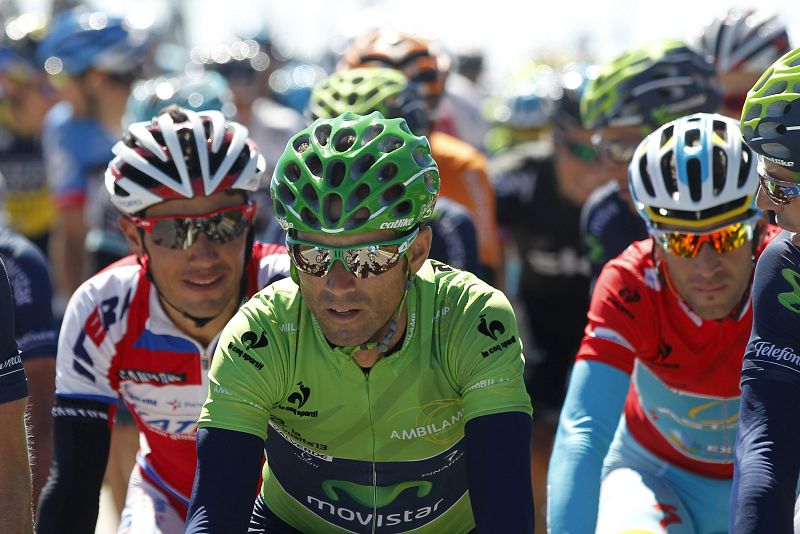 Valverde se nota "con ganas de bici" para luchar por su primer Mundial