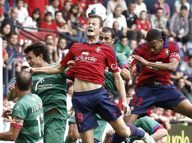 El Levante derrota a Osasuna con un gol in extremis