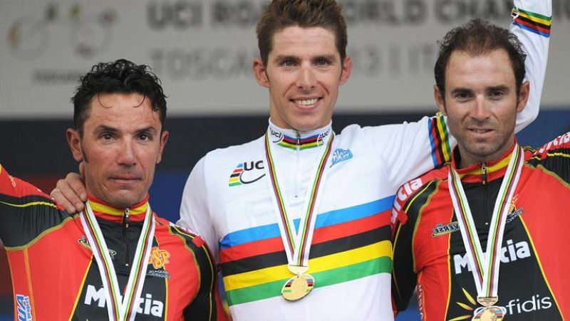 El portugués Rui Costa arrebata a Purito el Mundial de ciclismo