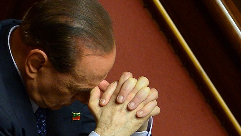 Letta obtiene la confianza del Senado con el apoyo de un Berlusconi acorralado por su partido