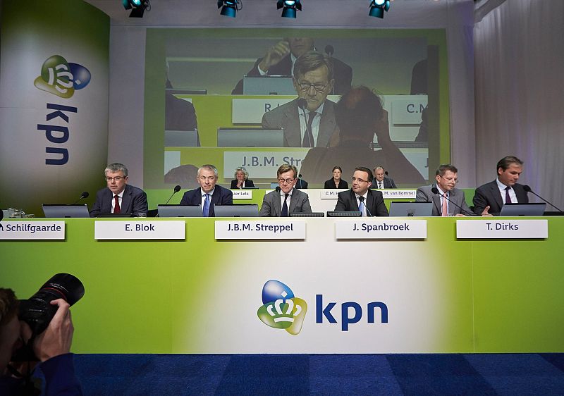 Los accionistas de KPN aprueban la venta de su filial alemana de móviles E-Plus a Telefónica
