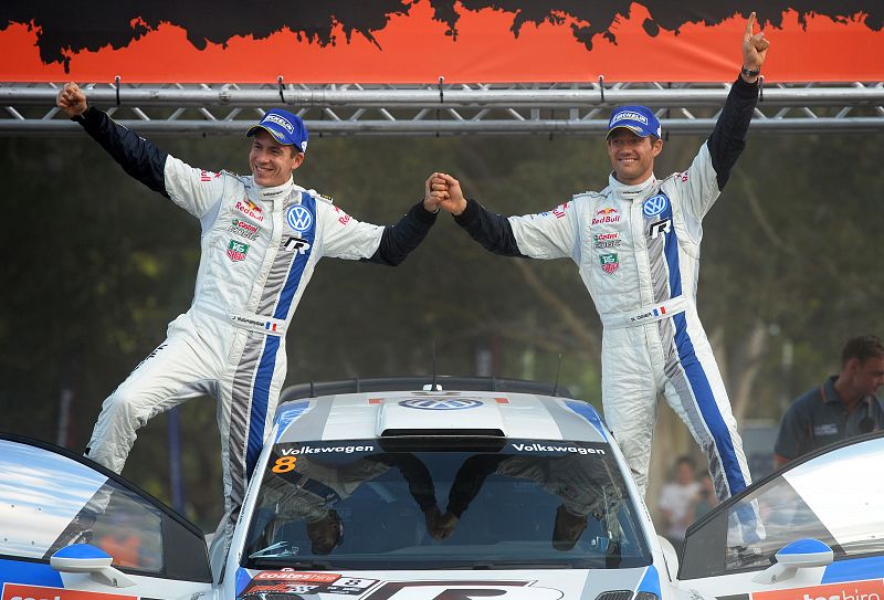 Ogier se proclama campeón del mundo tras disputar un solo tramo del Rally de Francia