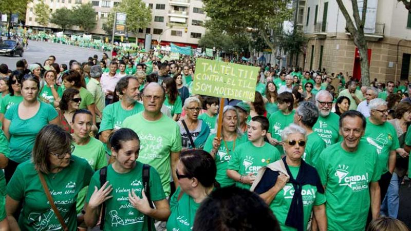 Los profesores de Mallorca deciden suspender temporalmente la huelga educativa
