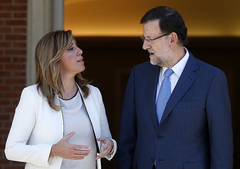 Susana Díaz plantea a Rajoy un "acuerdo de máximos" y sin fisuras contra la corrupción
