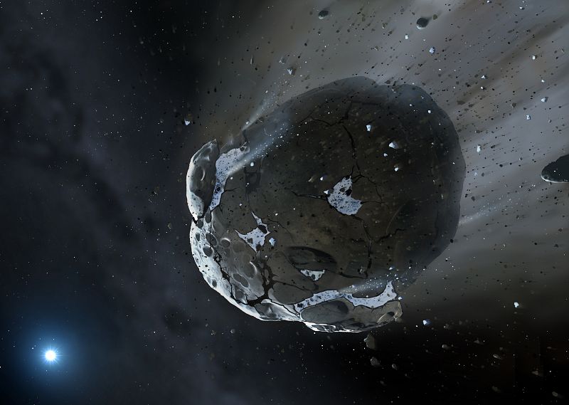 Hallado un asteroide con gran cantidad agua, elemento clave para hacer habitable un planeta