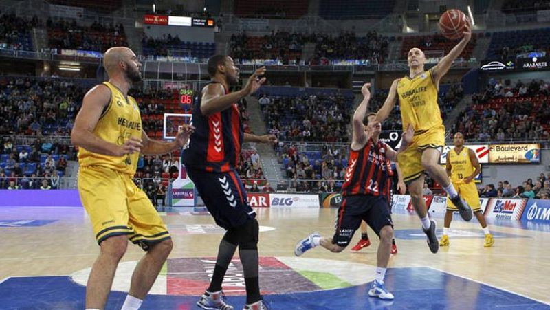 El Herbalife Gran Canaria sorprende en su pista al Laboral Kutxa