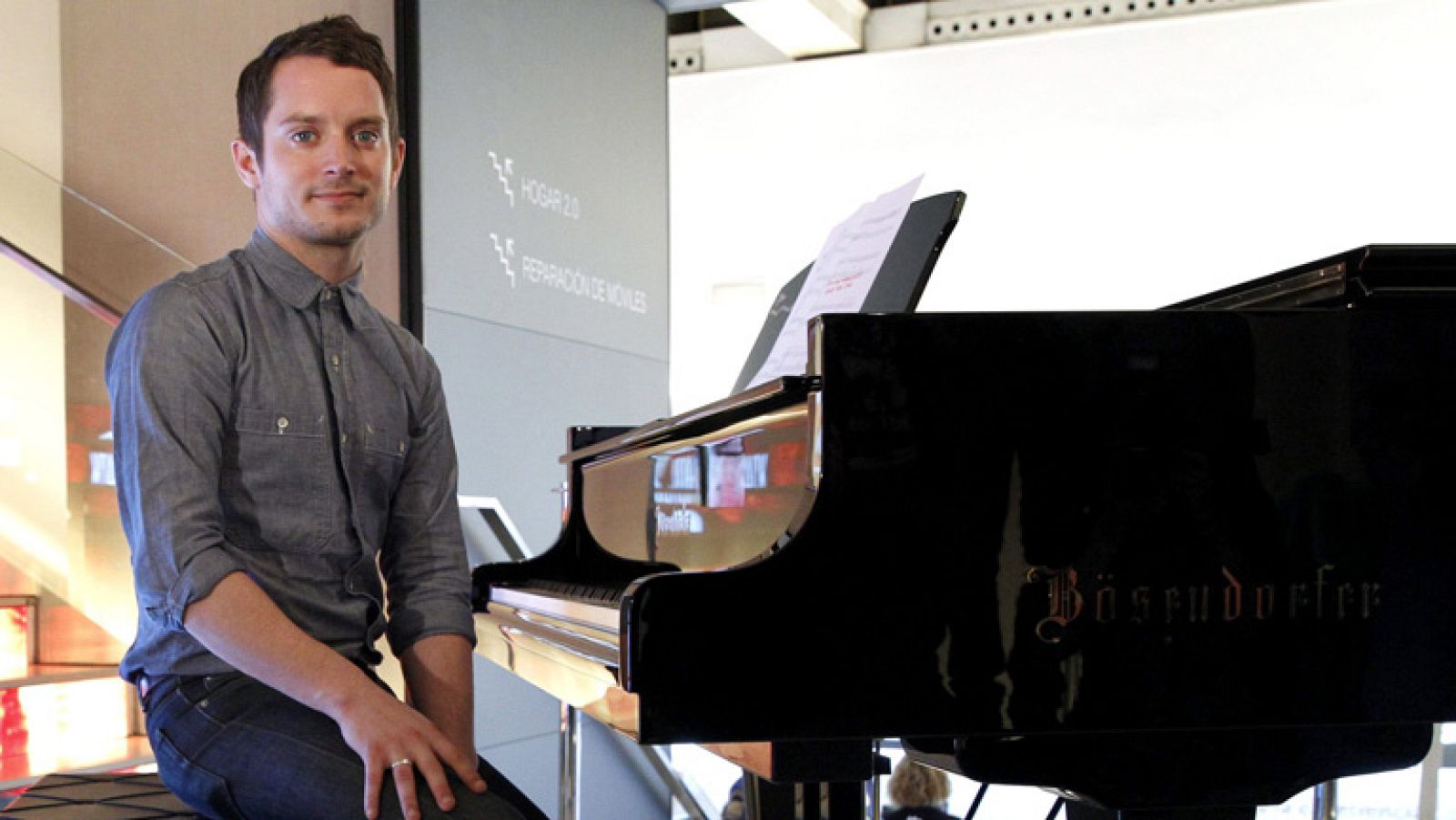 Elijah Wood: La música clásica nunca ha sido tan emocionante como en 'Grand Piano'