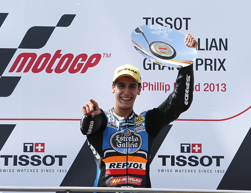 Alex Rins vence por tres milésimas la carrera de Moto3 en Phillip Island