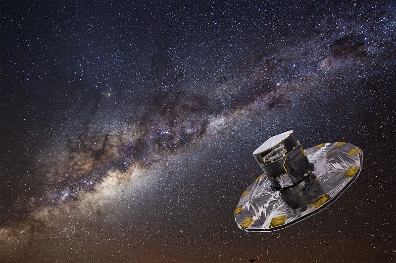 La ESA lanzará el 20 de diciembre el satélite Gaia, que censará mil millones de estrellas