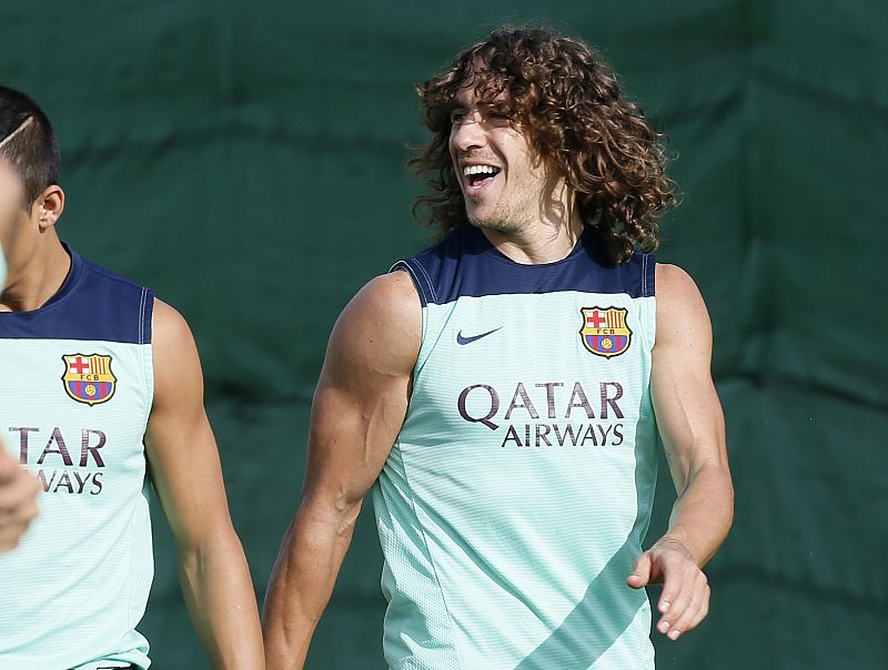 Puyol: "Llegamos con confianza y ganas"