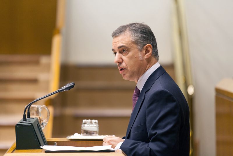 El Parlamento vasco pide la excarcelación de Otegi con los votos de PNV y Bildu