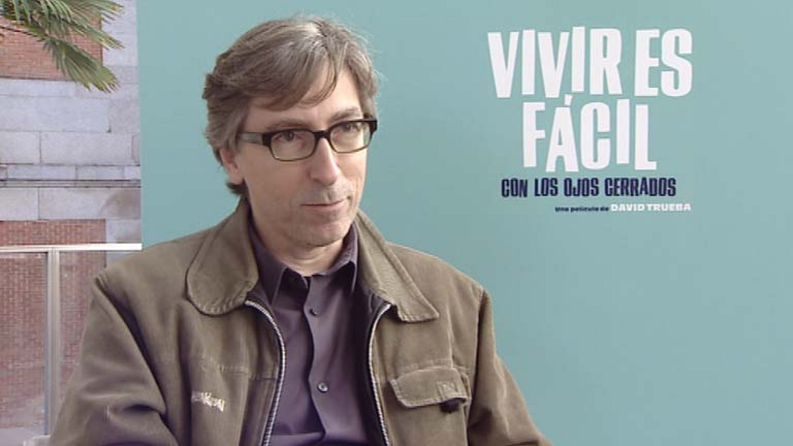 "Vivir es fácil con los ojos cerrados" es el título de la nueva película de Fernando Trueba