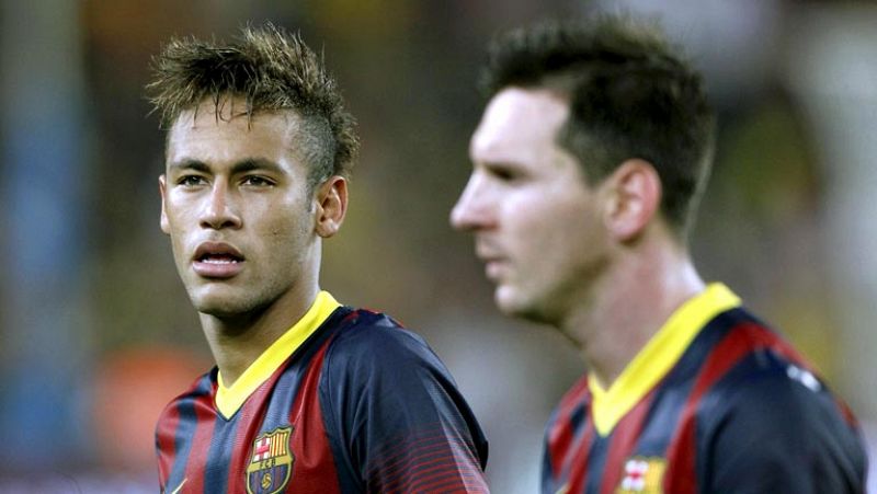 Neymar llena el vacío de Messi