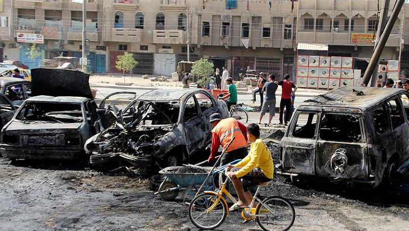 Al menos 49 muertos y 140 heridos en una cadena de ataques en Bagdad y Mosul