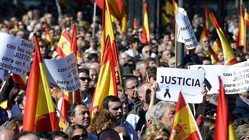 La AVT protesta por el fin de la 'doctrina Parot': "Las víctimas pedimos justicia, no venganza"