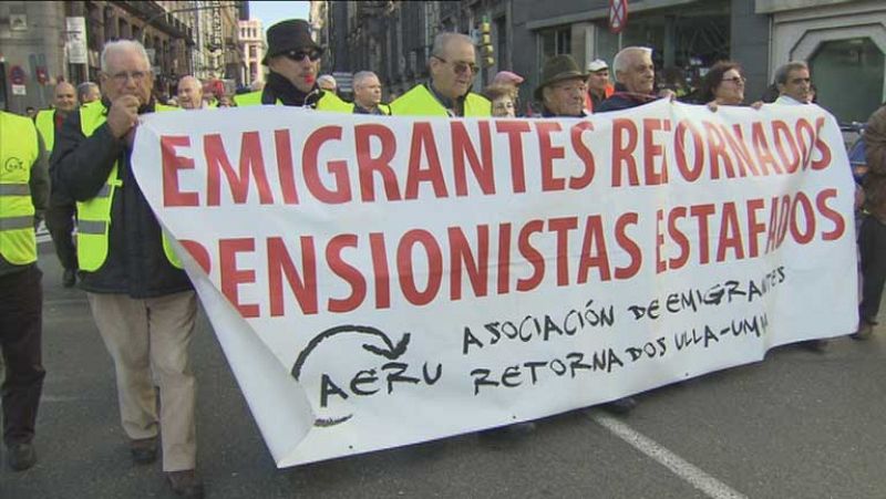 Los jubilados emigrantes reclaman que no se les multe por no declarar pensiones extranjeras