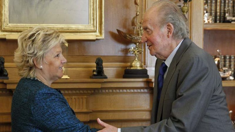 El rey a las víctimas de ETA: "Sé que estáis pasando momentos difíciles"