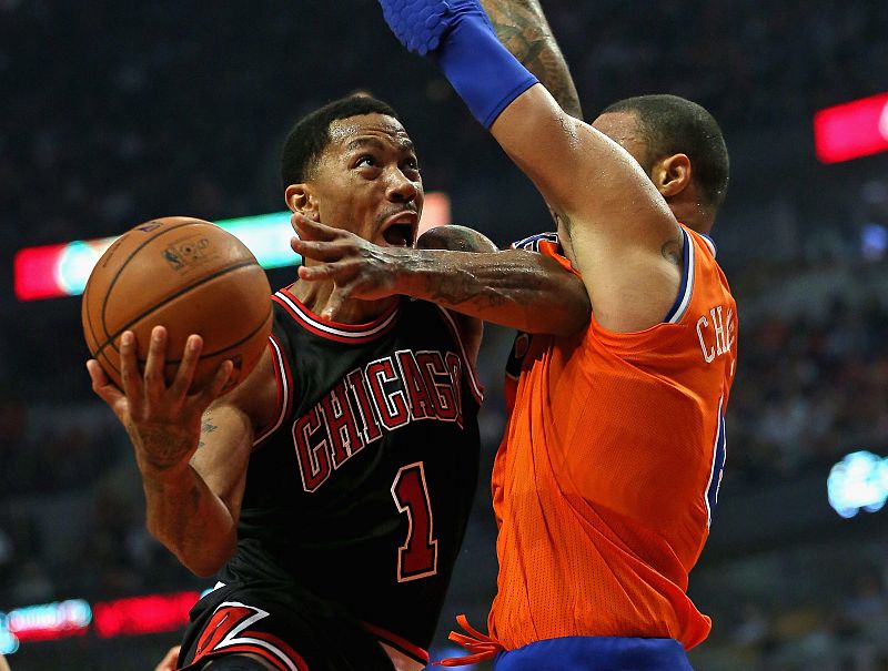 Rose decide un mal partido entre Bulls y Knicks y Chris Paul se exhibe ante los Warriors