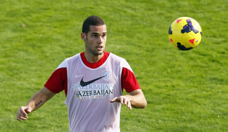 Mario Suárez, baja para el partido ante el Athletic