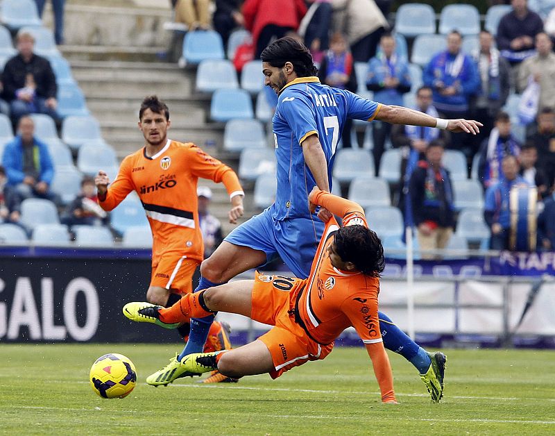 El Valencia se lleva la victoria en Getafe gracias a un golazo de Pabón