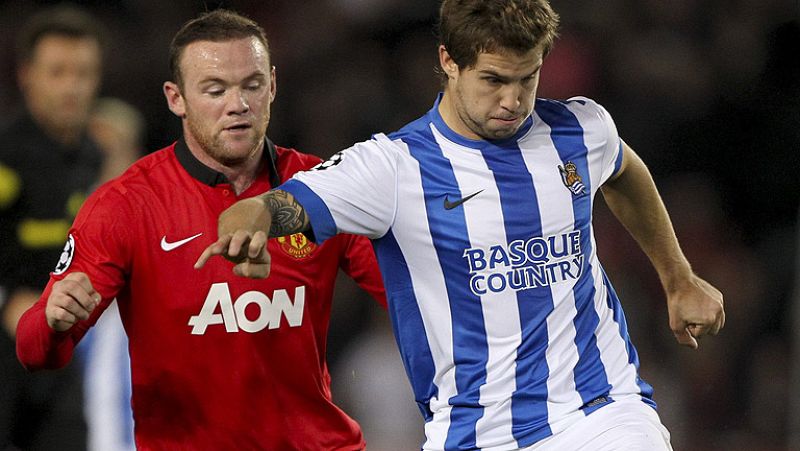 La Real empata ante el United y mantiene mínimas esperanzas de lograr el milagro