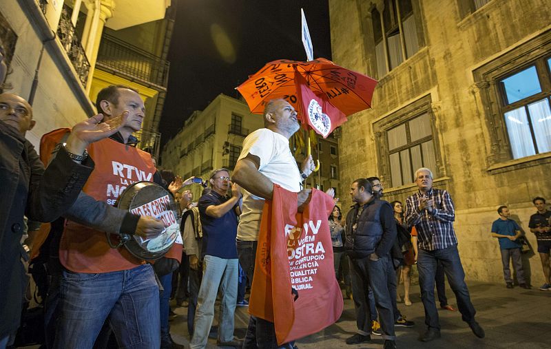 El comité de empresa de Canal 9 exige a la Generalitat que cumpla el "Estatuto de Autonomía"