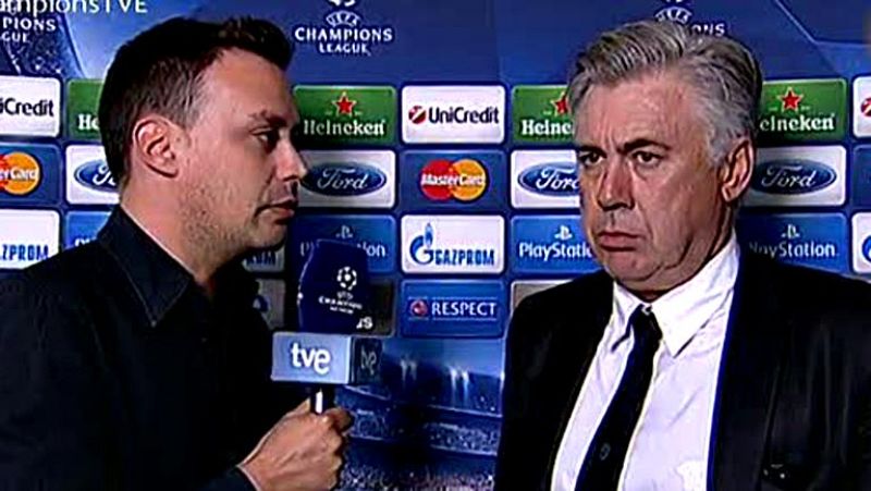 Ancelotti: "Estoy muy satisfecho por el juego, el coraje y la reacción del equipo"