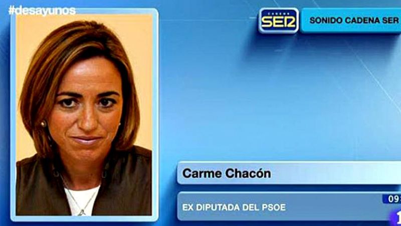 Chacón: "Estaré en el proyecto de renovación del PSOE aunque no sé con qué dorsal"
