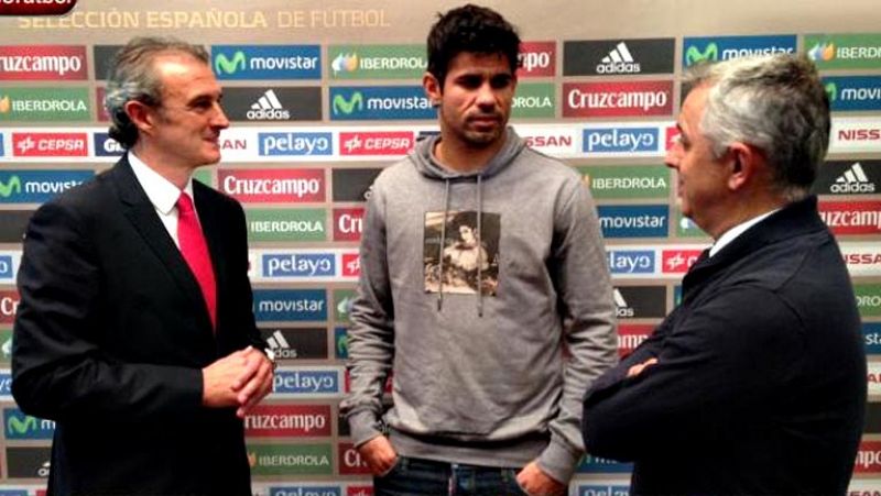 Diego Costa, baja con la selección española por una microrrotura fibrilar