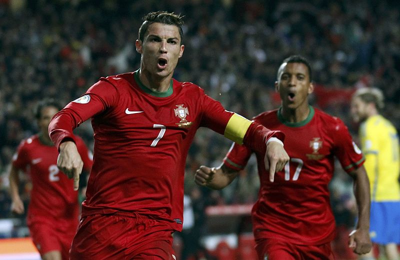 Cristiano pone por delante a Portugal y se la jugarán en Suecia