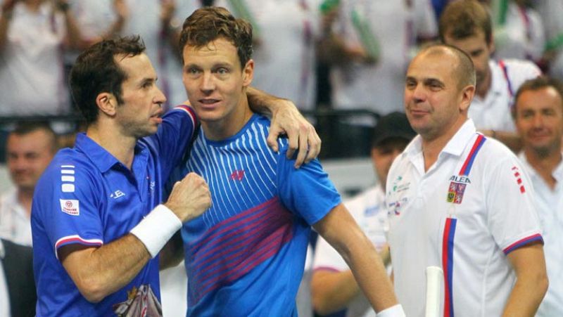 Berdych y Stepanek acercan a  la República Checa a su segunda Copa Davis