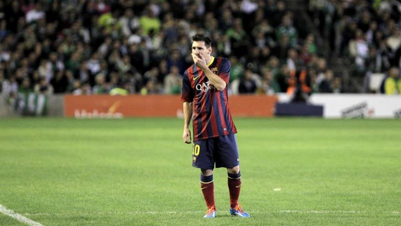 Messi: "No hay que  buscar cosas raras, mi lesión fue casual"