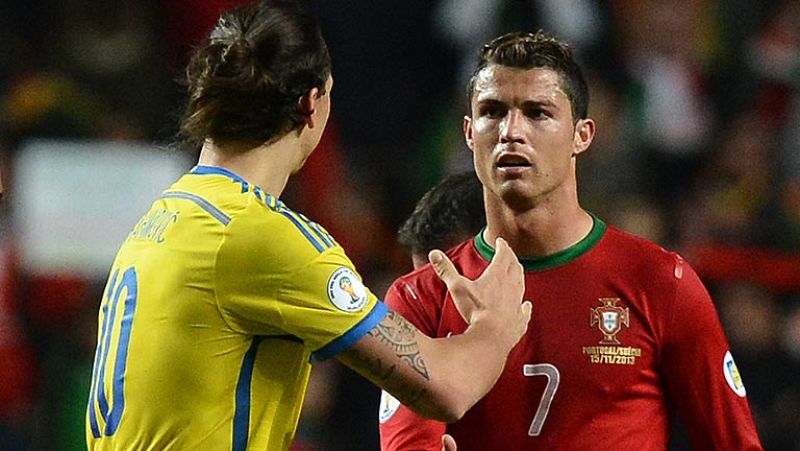 Ibrahimovic y Cristiano se verán las caras en Teledeporte