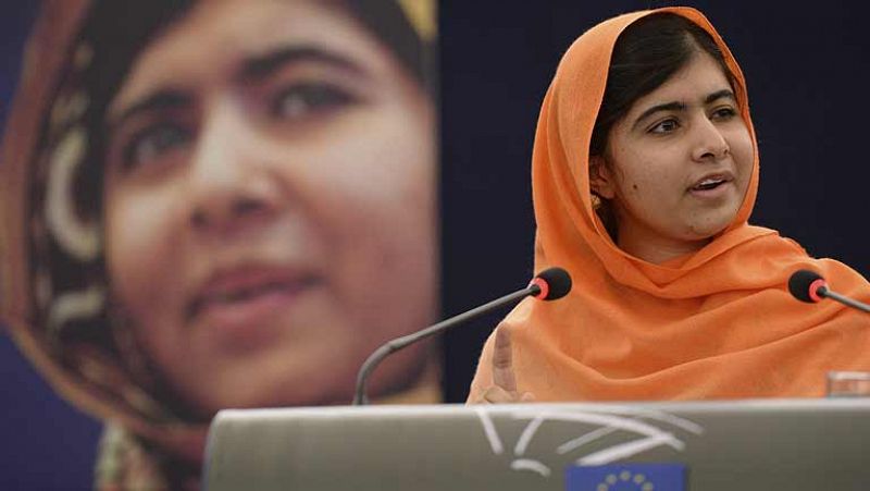 Malala recoge el Sájarov: "Si la juventud tiene educación, podrá cambiar el futuro de Pakistán"