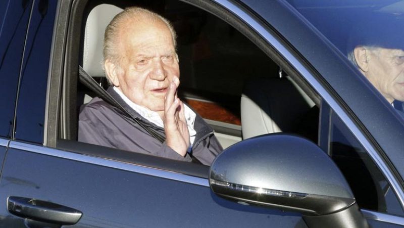 Los médicos creen superada la infección del rey, que podría tardar tres meses en andar sin muletas