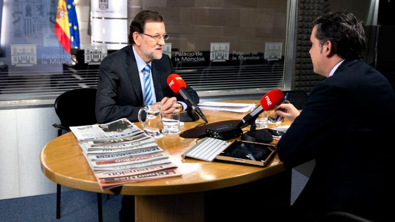 Rajoy encarga a Empleo que estudie "una ley de servicios mínimos, para que se cumplan"