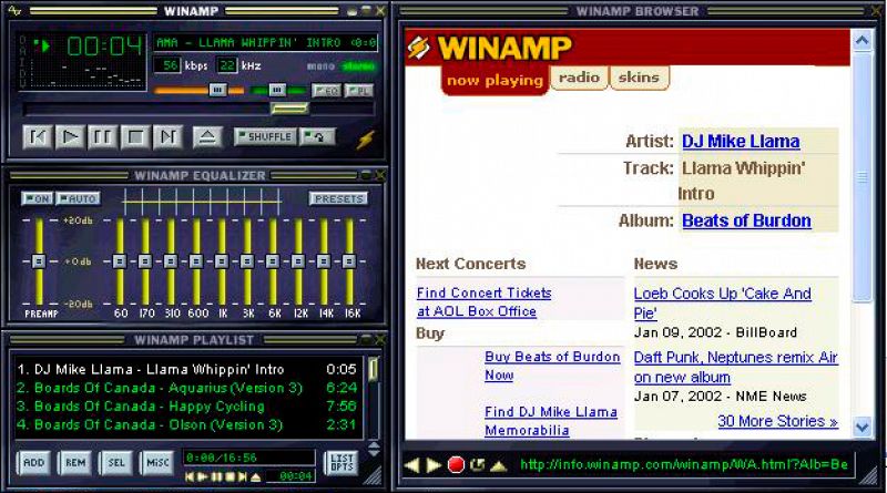¡Adiós Winamp! El reproductor musical se despide tras 15 años