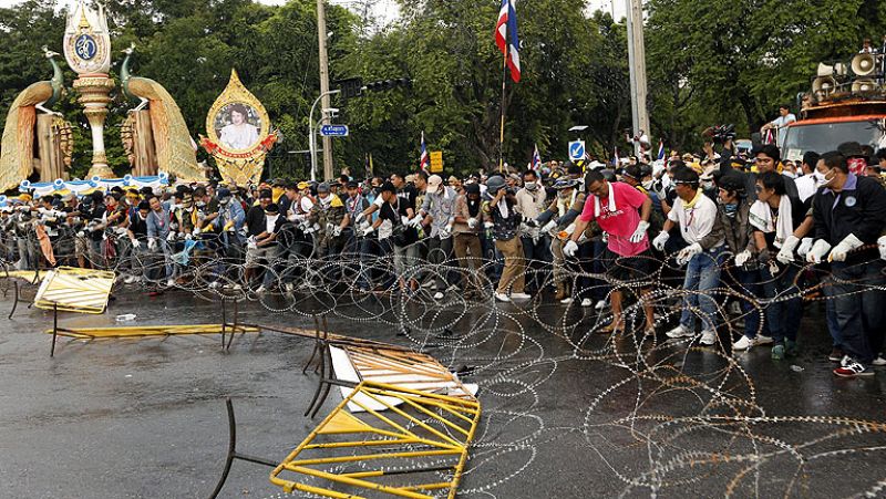 El Gobierno de Tailandia invoca la Ley de Seguridad tras las masivas protestas opositoras