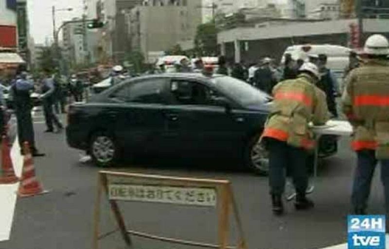 Un joven mata a puñaladas a siete personas en pleno centro de Tokio