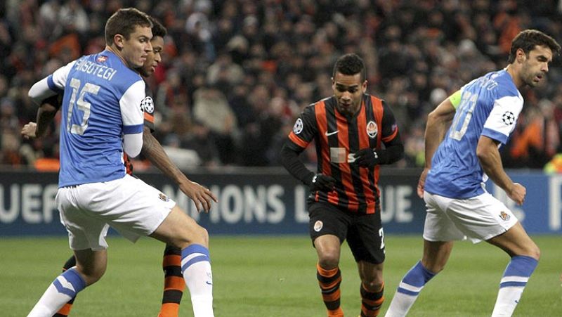 El Shakhtar Donetsk acaba con las opciones europeas de la Real Sociedad