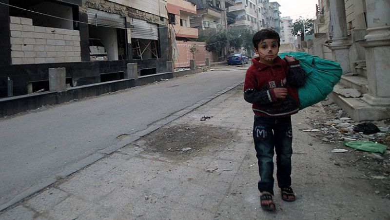 Nadia, Mohammed, Hamid y Khaled ponen rostro a las heridas abiertas de la guerra en Siria