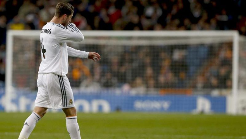 Sergio Ramos demuestra que saludó a Florentino Pérez