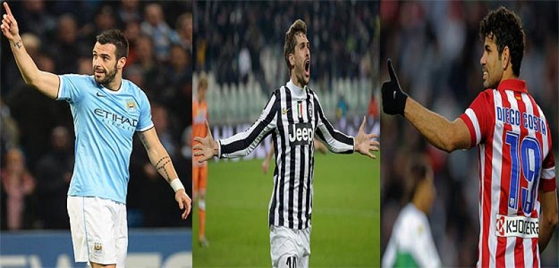 Llorente, Negredo y Costa; goles para complicar a Del Bosque