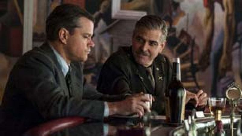 RTVE.es estrena el tráiler de 'Monuments Men', la nueva película de George Clooney