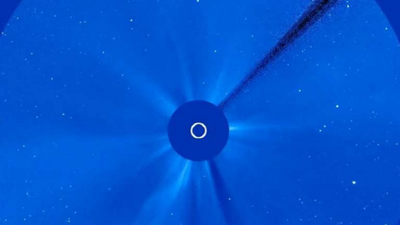 El cometa ISON se convierte en una débil estela