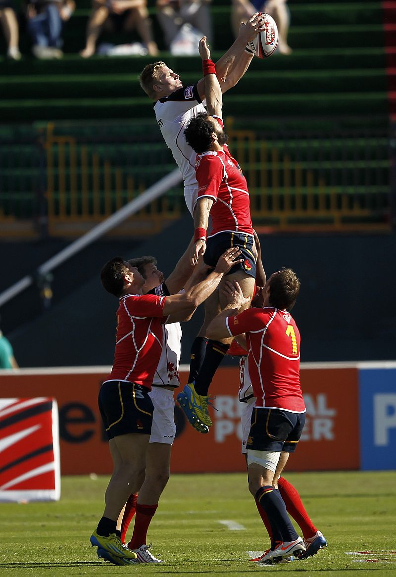 España cosecha dos derrotas y una victoria en el torneo de Port Elizabeth de rugby 7