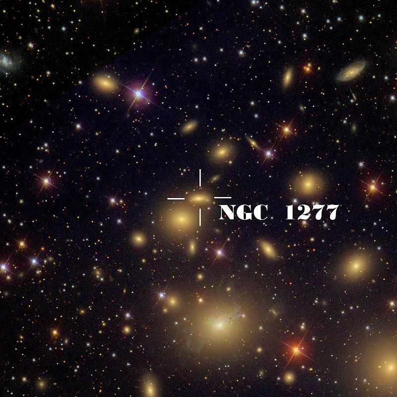 El Instituto de Astrofísica de Canarias localiza la primera candidata a galaxia reliquia masiva